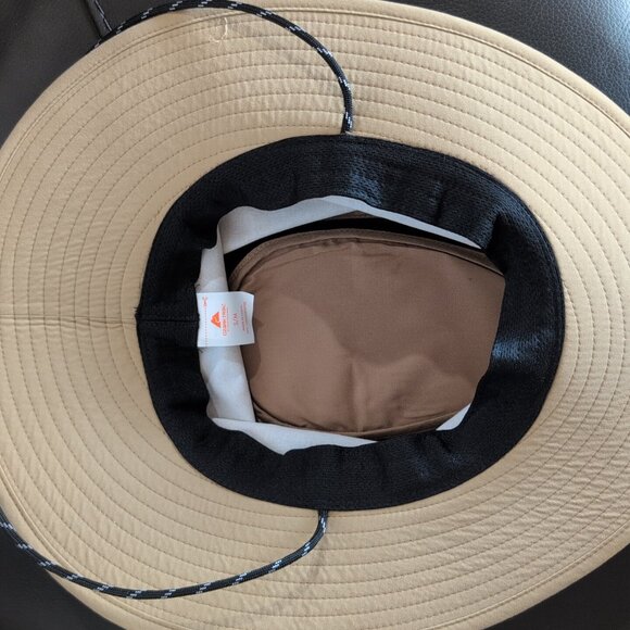 NWT Ozark Trail Outdoor Hat Floatable Adjustable S/M Explorer Tan - Picture 7 of 7